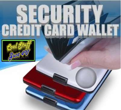 SECURITY CREDIT CARD WALLET ***HOT ITEM***